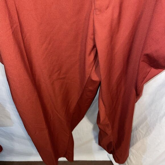 Stacy Adams Men’s 3 Pc Suit Sz 60R Jacket 54x29 Pants Red Tetron Blend Business - Picture 14 of 16